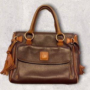 Vintage Dooney & Bourke Leather Satchel